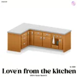 Мебель для кухни Love'n from the kitchen