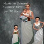 Medieval Peasant Dress for All Ages