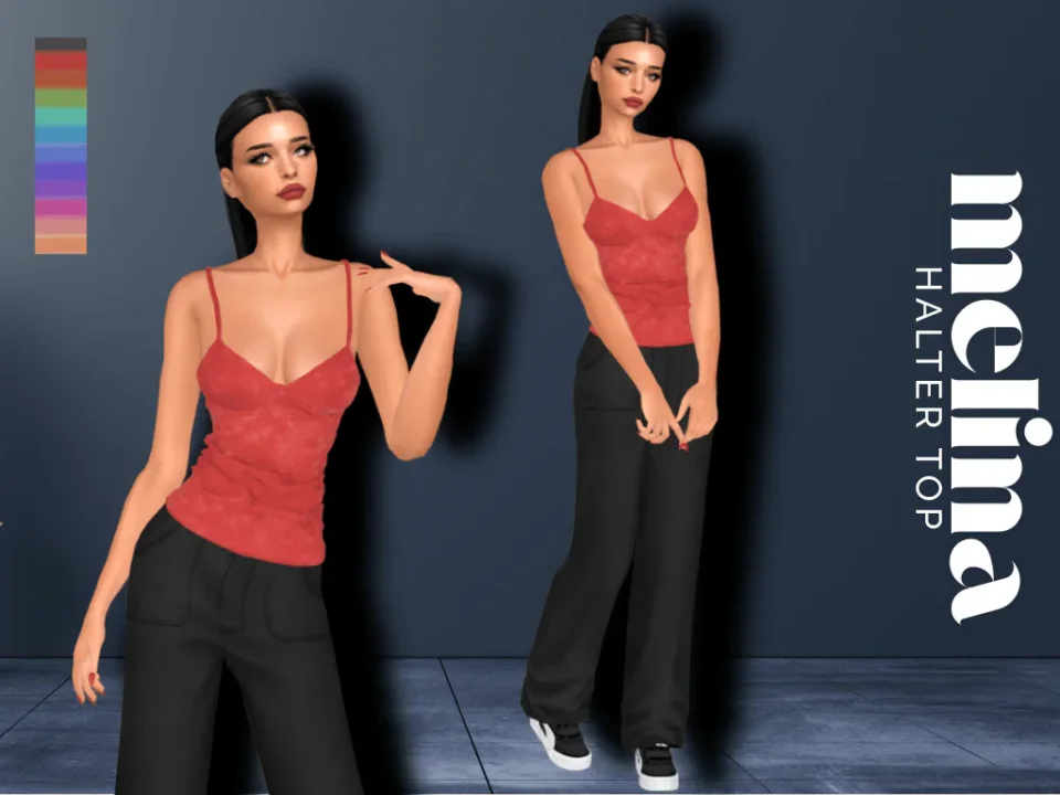 MELINA HALTER TOP