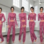 LAUREN COMFORTABLE PAJAMASs