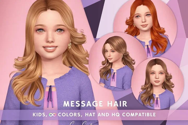 SONYASIMS - MESSAGE HAIR KIDS