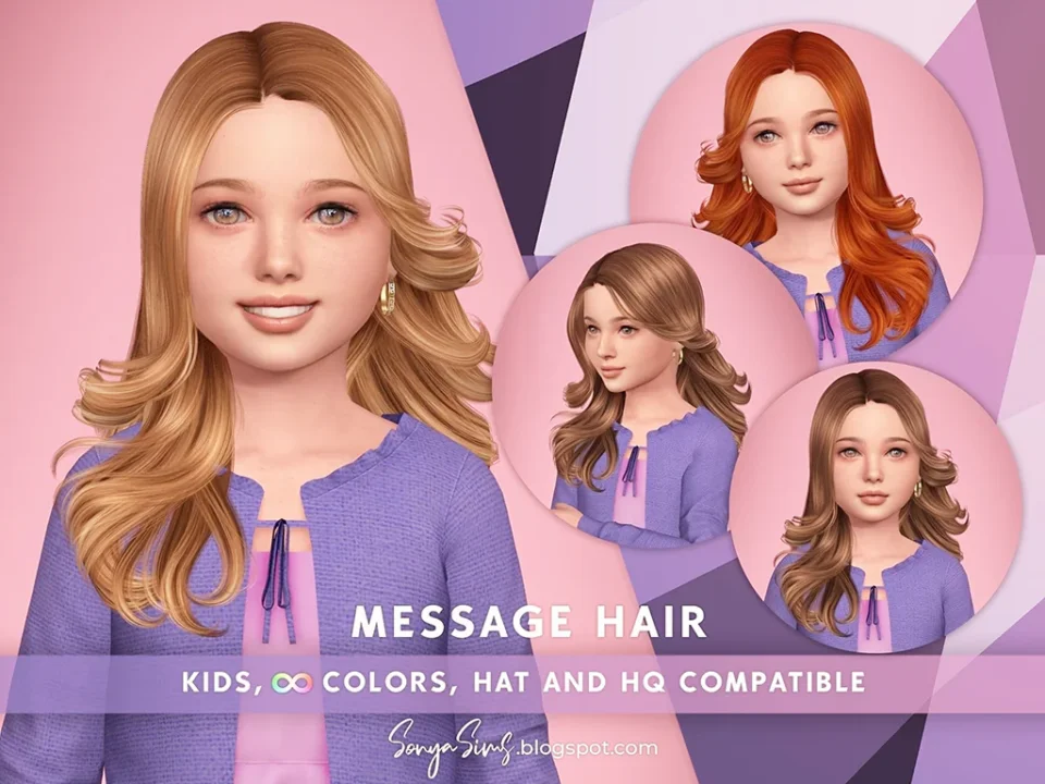 SONYASIMS - MESSAGE HAIR KIDS