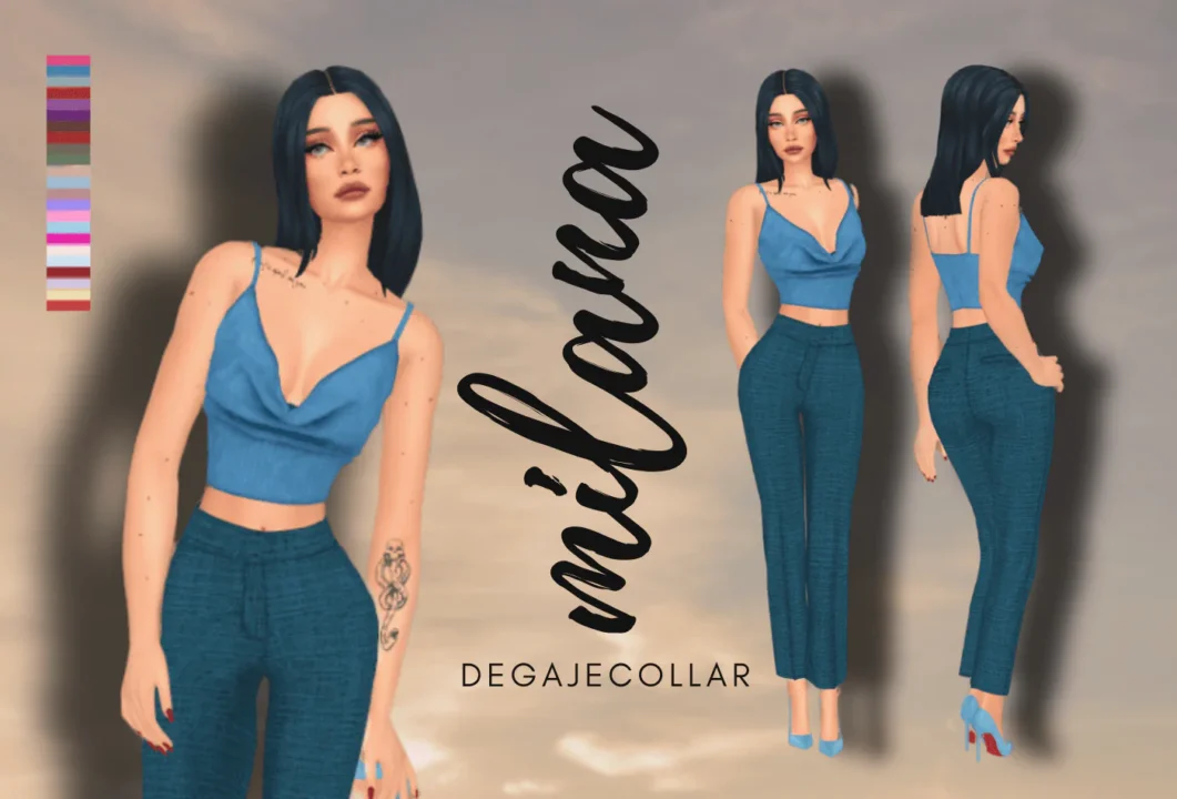 MILANA DEGAJE COLLAR