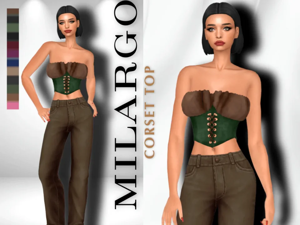 MILARGO CORSET TOP
