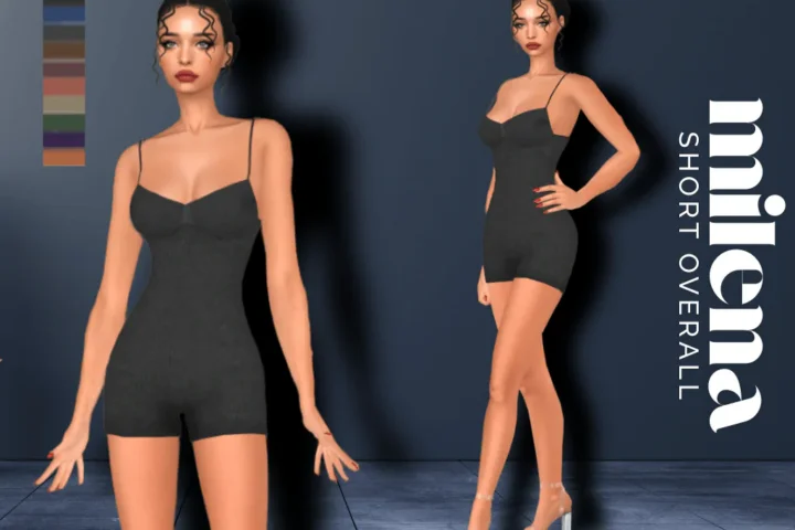 MILENA SHORT OVERALL