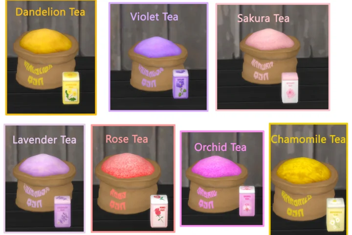 Functional Mill Add on 7 - Floral Tea Blends