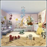 Cozy baby room