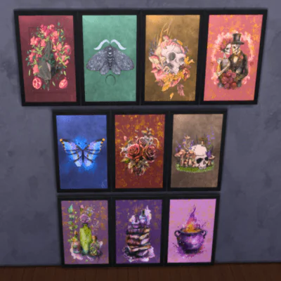 Occult paintings