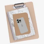 Minimal phone with notes & planner - set