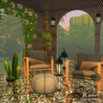 Mirrored Floors Tiles II - by SIMcredible