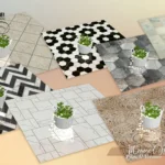 Mirrored Floors Tiles II - by SIMcredible