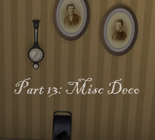 WFS Nostalgia Part 13: Miscellaneous Deco
