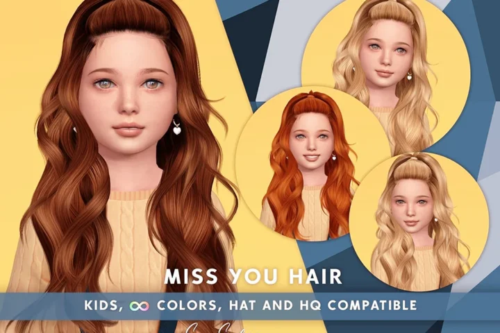 SONYASIMS - MISS YOU HAIR - KIDS