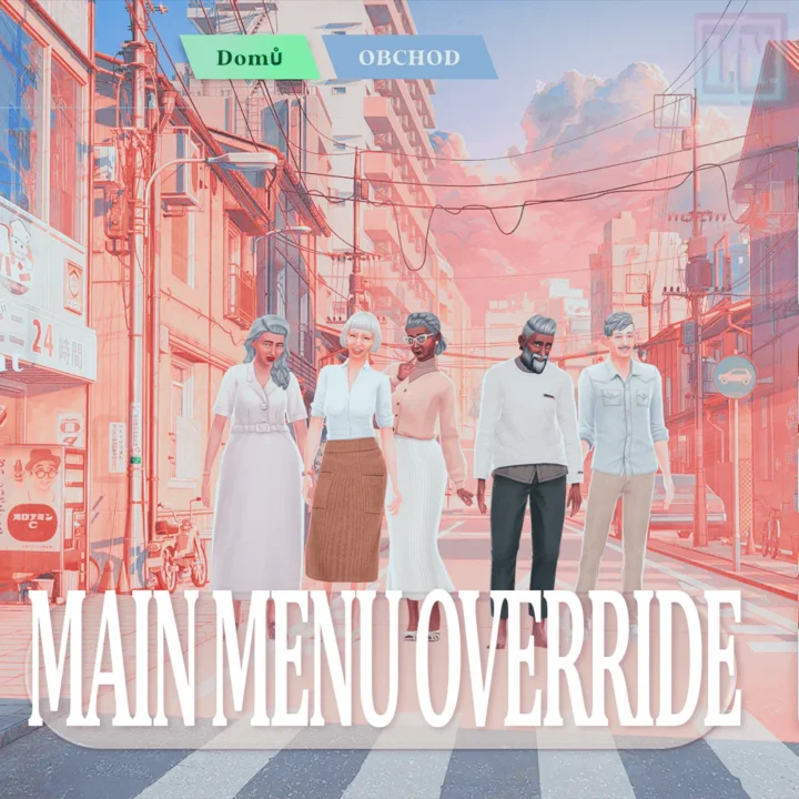 Anime Main Menu Override