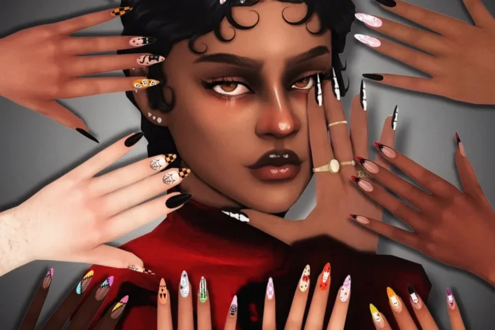 Ногти Spooky Nails 2