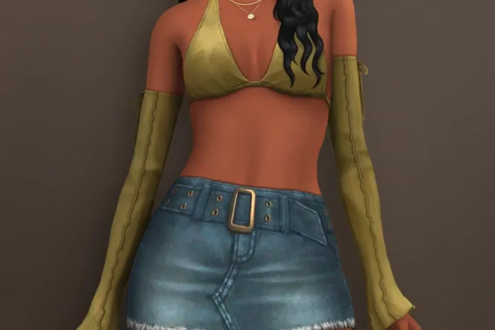 Сет Tanker Outfit & Hair