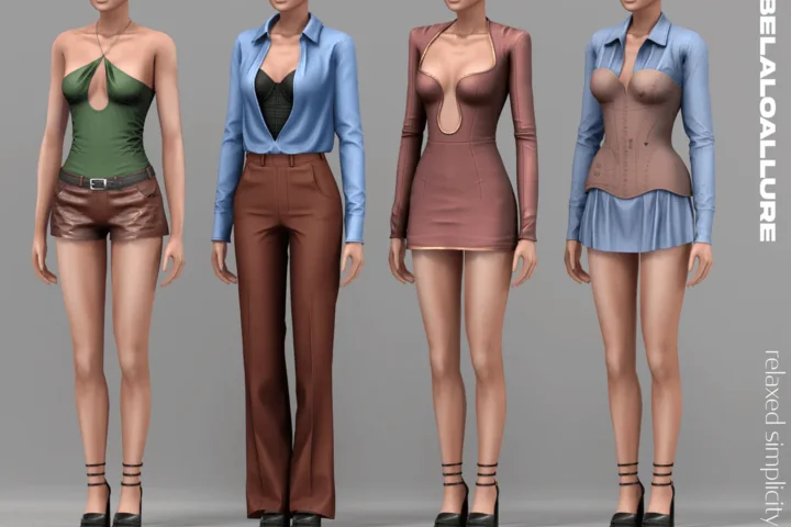 Коллекция одежды Relaxed simplicity collection