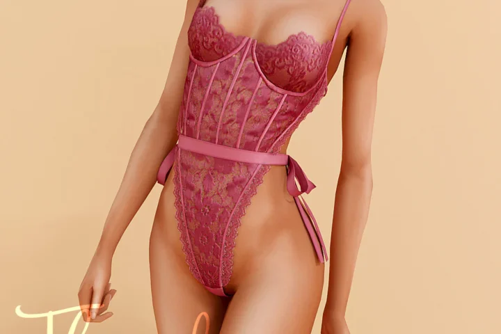 Lingerie Theodore Bustier High-Leg Teddy
