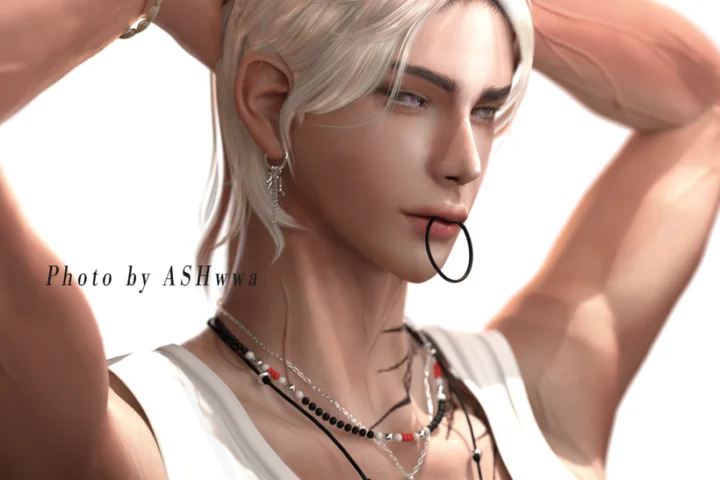 Прическа [Hezeh]Hair_No.52 V11