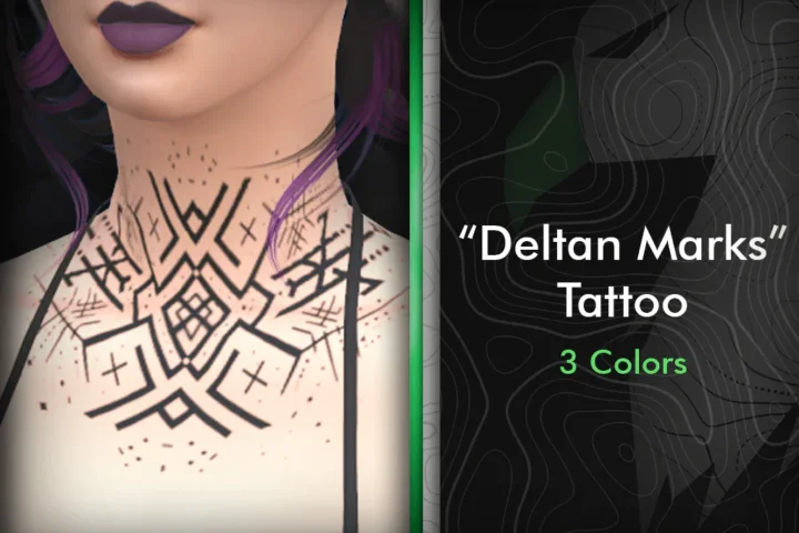 "Deltan Marks" Tattoo