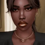 gold heart necklace