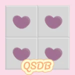 Soft Foam Heart floor tile