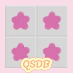 Soft Foam Heart floor tile