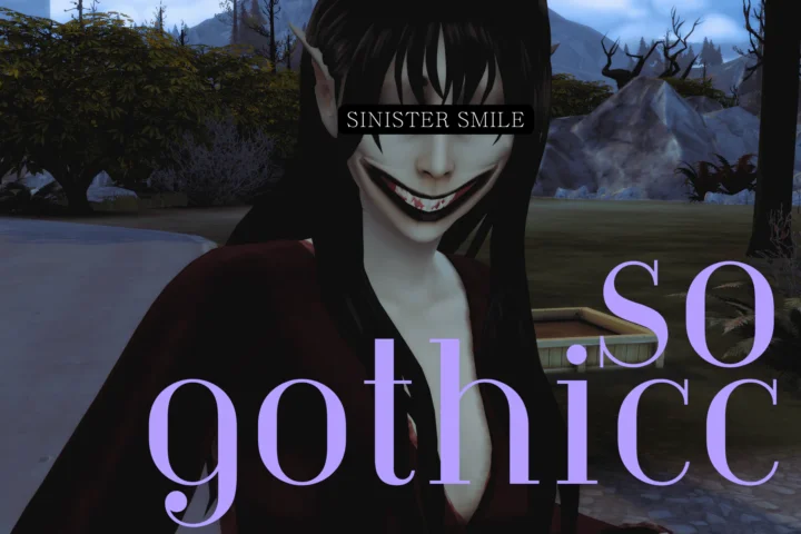 Horror Preset: Sinister Smile Mouth