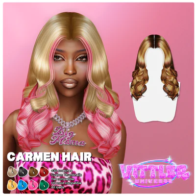 Carmen Female Hair