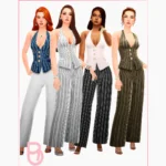 Woman Suit - Elina - Lines