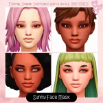[JBTN] Sunny Face Mask
