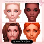 [JBTN] Olessa Face Mask