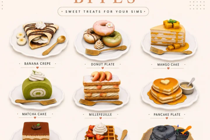 Pixel Vibes - Sims Bakery Bites