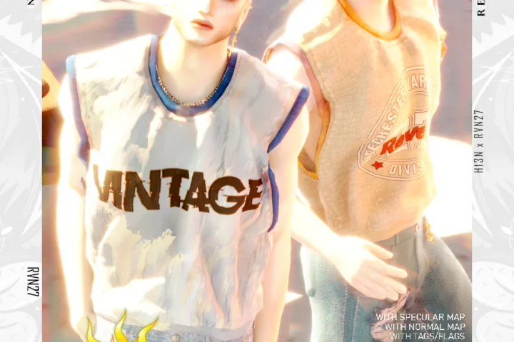 Streetwear Sleeveless Graphic Tank Shirt