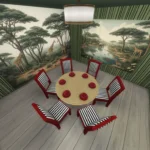 Savannah dining, corner