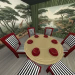 Savannah dining, corner