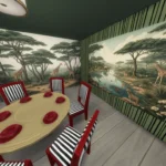 Savannah dining, corner