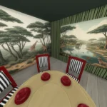 Savannah dining, corner