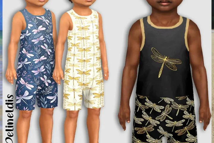 Toddler Dragonfly Playsuit