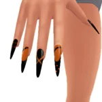 Bakugo Inspired Nails ft KIRA