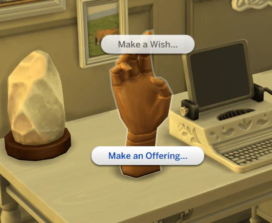 Functional Spiritual Hand - [Romantic Garden required]