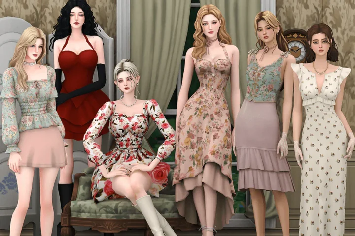 Коллекция одежды Girl's Vintage
