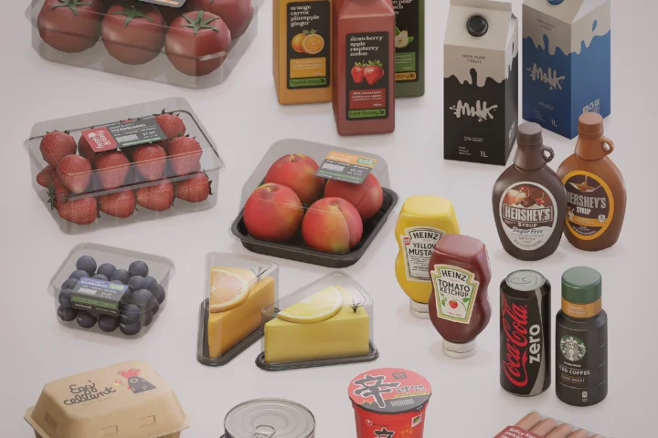 Набор декоративной еды - Grocery Finds