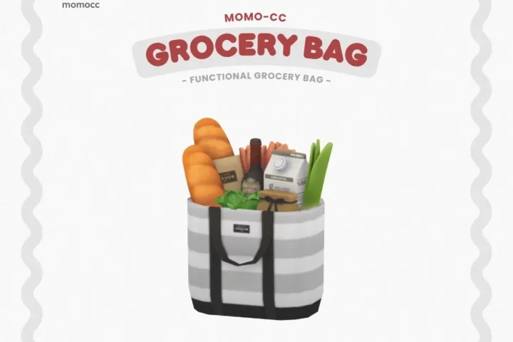 Корзина с продуктами - Grocery Bags (функциональная и декор)