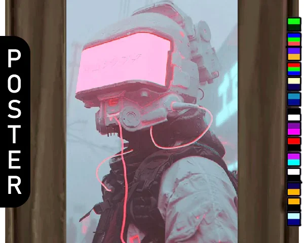 🖼️ [ESI] Cyberpunk Drifter (Poster)