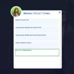Occult Hybrid Mod