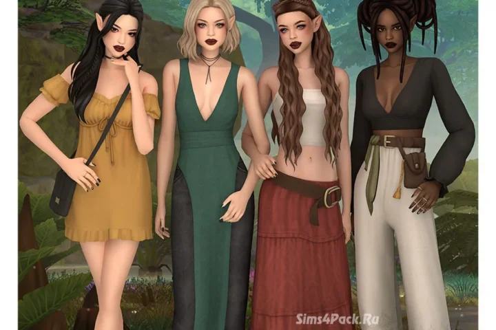Бохо коллекция для симочек "Boho Core Collection"