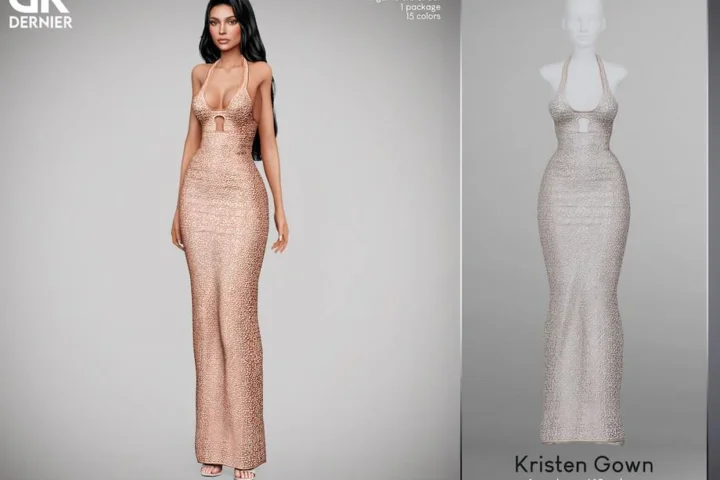 Вечернее платье для симочек "Kristen Gown"