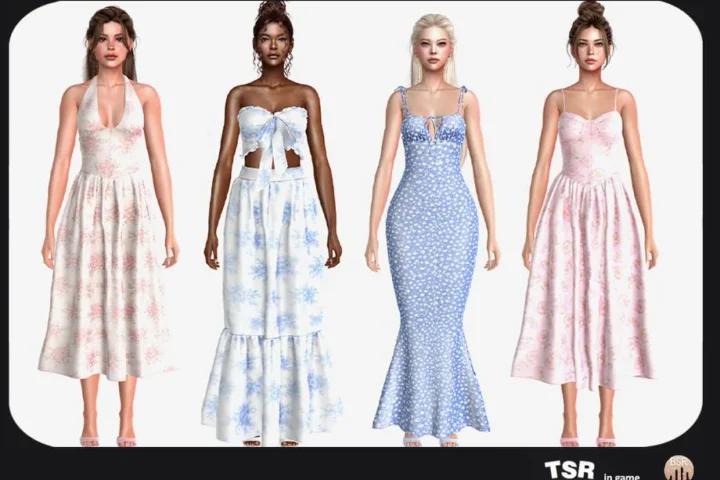 Летняя коллекция для симочек "SET-Floral Reverie Collection BD1669"