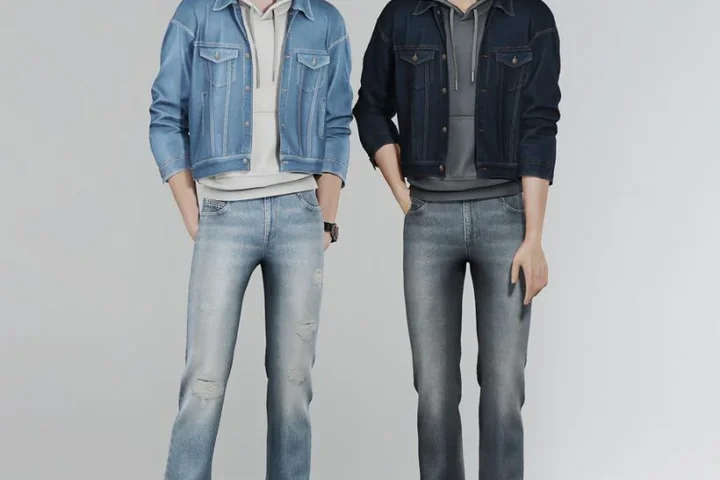 Комплект одежды для симов "JINU's outfit"